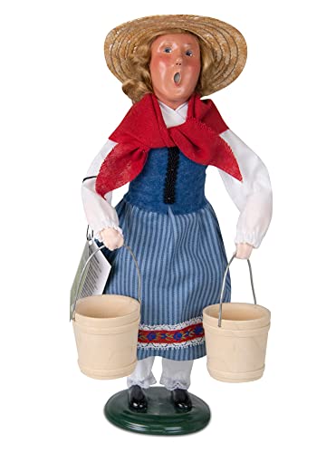 Byers' Choice 8 Maids A-Milking Caroler Figurine 738 from The 12 Days of Christmas Collection