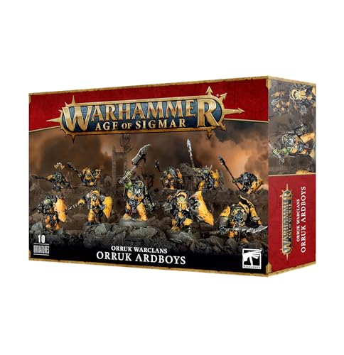 Warhammer Age of Sigmar Games Workshop Orruk Warclans: Orruk Ardboyz (2023)
