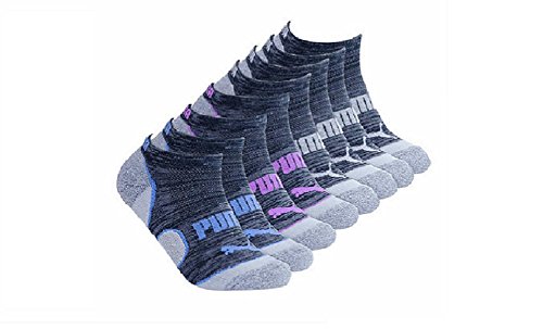 PUMA Women's Low Cut, Black/Blue, 9-11