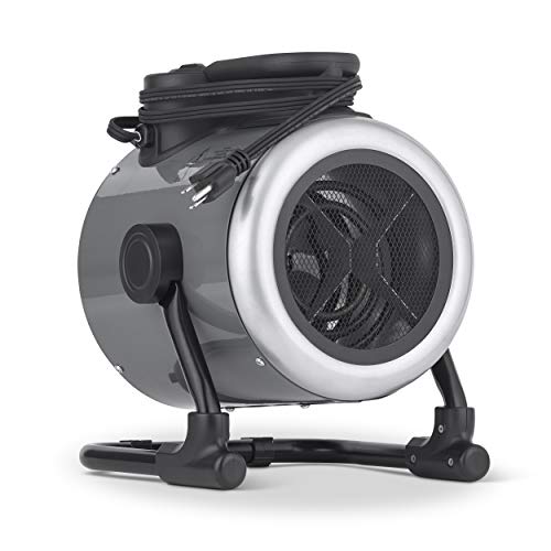 Newair Portable Electric Garage Heater, 120V Electric Garage Heater Can Heat up to 170 sq. ft with Adjustable Tilt Head | Ideal for Garage and Workspaces | NGH170GA00