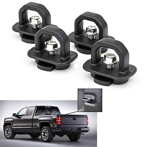 Tie Down Anchors 4Pcs Truck Bed Side Wall Anchor fit for 07-22 Chevy Silverado/GMC Sierra,15-22 Chevy Colorado/GMC Canyon DZ97903