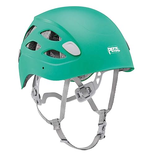Petzl BOREA Women's Helmet - Durable and Versatile Helmet with Enhanced Head Protection for Climbing and Mountaineering - Green - S/M