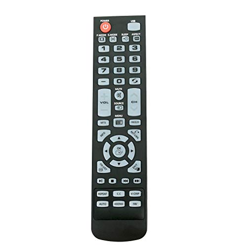 Remote Control Replacement for Element TV ELEFW195 ELEFT222 ELEFW247 ELEFW248 ELEFW328 ELEFT407 ELEFW504 ELEFW505 ELEFT506 ELEFW581