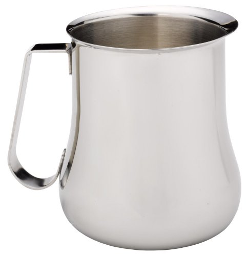 Rattleware Graduated Bell Pitcher For Home, Cafe, Restaurant, Hotel, Office, Or Commercial Use - Stainless Steel Steaming And Frothing Pitcher (25 Oz)