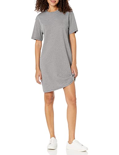 Theory Women's Perfect Tee Dress, Charcoal Multi