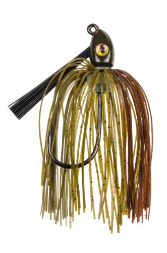 Strike King Lure Company HAHCJ12-46Strike King Hack Attack Heavy Cover Jig Bait (Green Pumpkin Craw, 0.5-Ounce)