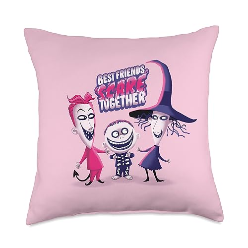 Disney Nightmare Before Christmas Friends Scare Together Throw Pillow, 18x18, Multicolor