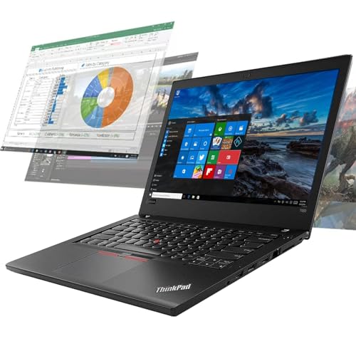 Lenovo ThinkPad T480 14' Laptop Computer, Intel Dual Core i5-8250U up to 3.60GHz, 1TB SSD, 16GB DDR4 RAM, HDMI, Type-C, USB 3.0, SD Card Reader, Windows 10 Pro 64-bit (Renewed)