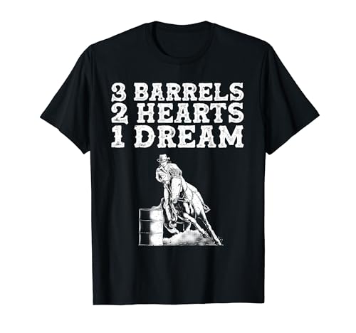 Funny Barrel Racing Gift For Women Men Horse Racers Lovers T-Shirt