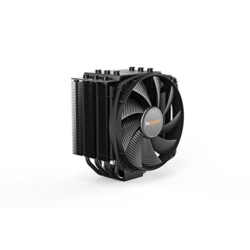be quiet! Dark Rock 4 200W TDP CPU Cooler| Intel 1700 1200 2066 1150 1151 1155 2011 Square ILM | AMD4 AMD5 | Black | BK021