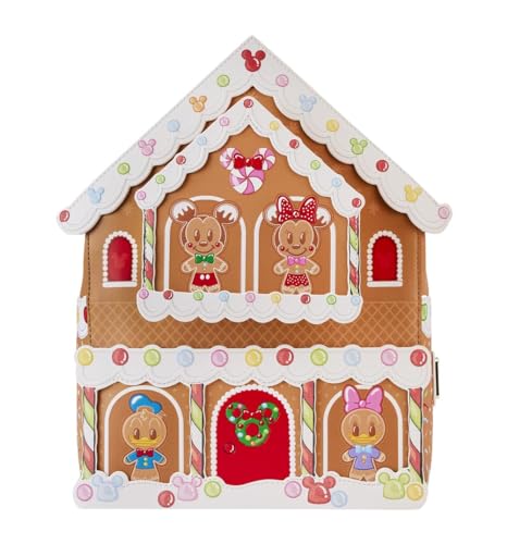 Loungefly X Disney Mickey and Friends Gingerbread House Mini Backpack - Disneybound Disney Lovers