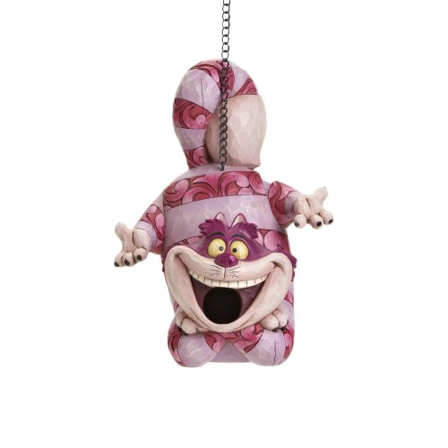 Enesco Disney Traditions Designed by Jim Shore Cheshire Cat Birdhouse 10 in