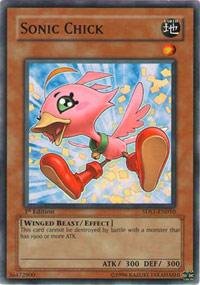 Yu-Gi-Oh! - Sonic Chick (5DS1-EN010) - 5Ds Starter Deck - Unlimited Edition - Common