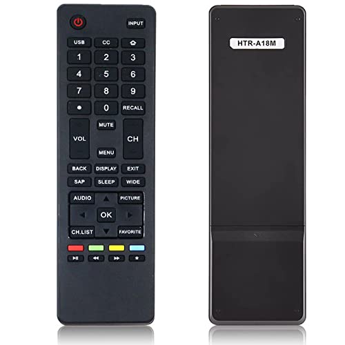 Beyution HTR-A18M Replacement Remote Control Fit for Haier TV 32D3000 55D3550 65D3550 40D3500M 48D3500 LE32M600M20 LE32F32200 LE24M600M80 LE24F33800 LE32M600M80 LE58F3281 LE39F32800