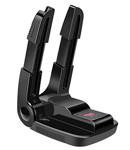 Manledio Portable Smart Electric Shoe Boot Dryer Warmer, Adjustable Rack/Timer