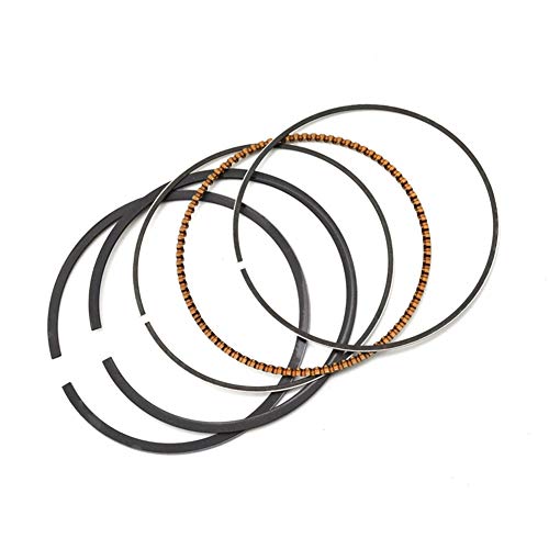 Engine Piston Rings Set for Suzuki DR200 42A 1986-1991 Suzuki SP200 1986-1988 DF200 1986-2000 DR200SE 1996-2013 DR200 DR200S 2015-2017 RV200 VanVan 2017 Road Passion (Oversize +50 66.5mm;1 Set)