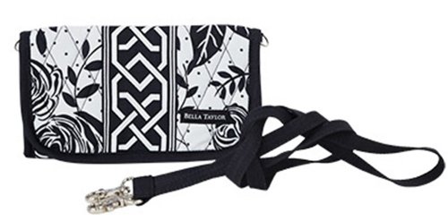 Bella Taylor Rose Pop Quilted TriFold Wallet