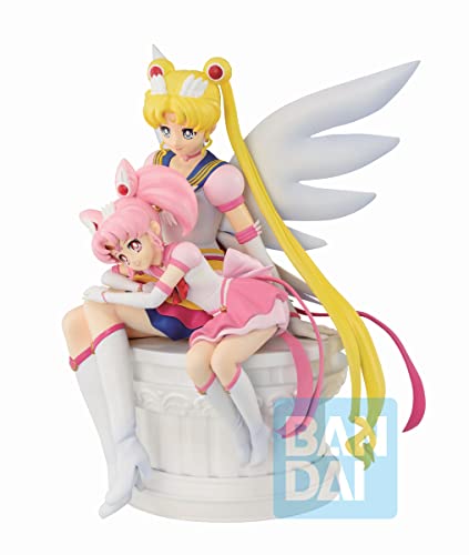 Bandai Spirits Ichibansho - Eternal Sailor Moon & Chibi Moon Figures (Eternal Sailor Guardians)