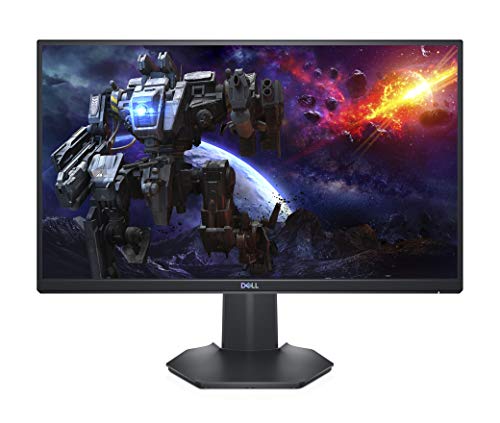 Dell 144Hz Gaming Monitor FHD 24 Inch Monitor - 1ms Response Time, LED Edgelight System, AMD FreeSync Premium, VESA, Gray - S2421HGF