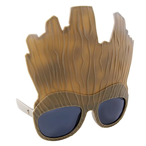 Sun-Staches Guardians of the Galaxy Groot Sunglasses Party Favors or Costume One Size Fits Most