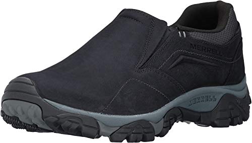 Merrell Men's Moab Adventure MOC Hiking Shoe, Black, 10.5 M US