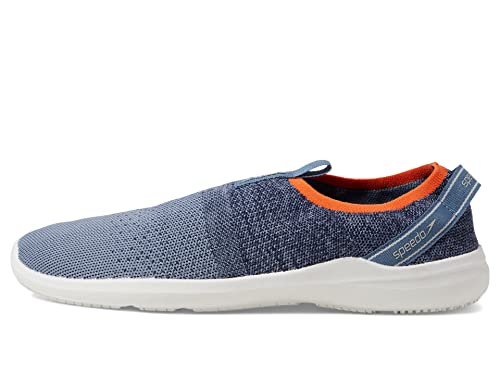Speedo Men's Water Shoe Surfknit Pro, Peacoat/Bright Cobalt, 11