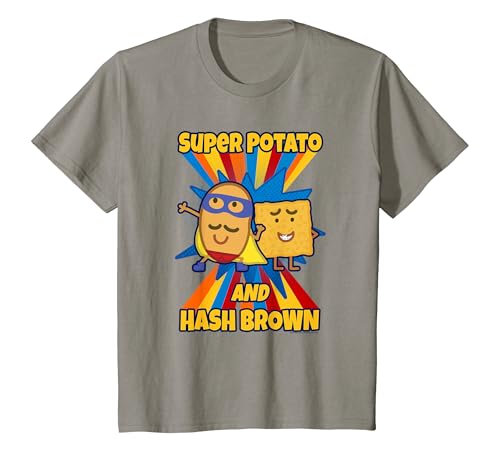 Kids Peppa Pig Super Potato and Hash Brown T-Shirt