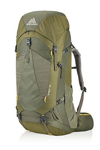 Gregory Mountain Products Stout Men's 70 Backpack, Fennel Green