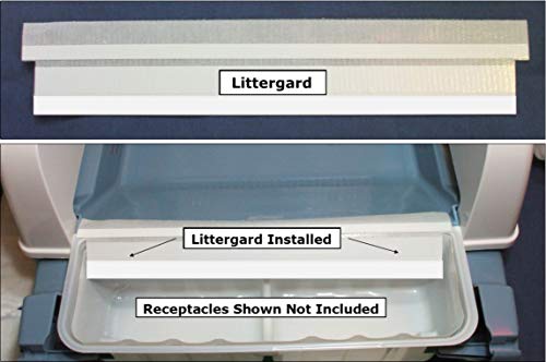 FELINEASY Littergard - Eliminates Litter & Waste Under Littermaid Receptacle Junction.