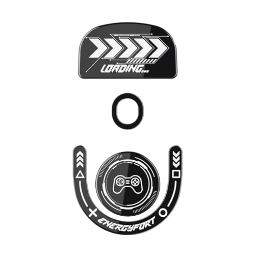 MOSHOU Mouse Feet Skates for Logitech G Pro X Superlight 2 Wireless Gaming Mouse, Rounded Curved Edges Flawless Glass Mouse feet Replacement, Super Fast Smooth and Durable Sole (Black)