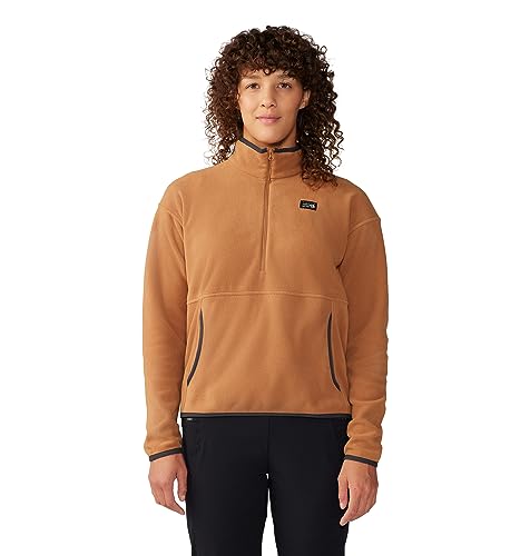 Mountain Hardwear Women's Novelty Microchill Pullver, Copper Clay, Small