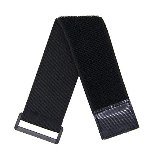 i2 Gear Universal Elastic Armband Strap - Extender for Smartphone and iPod Slot Cases Black, 11 x 2 inches