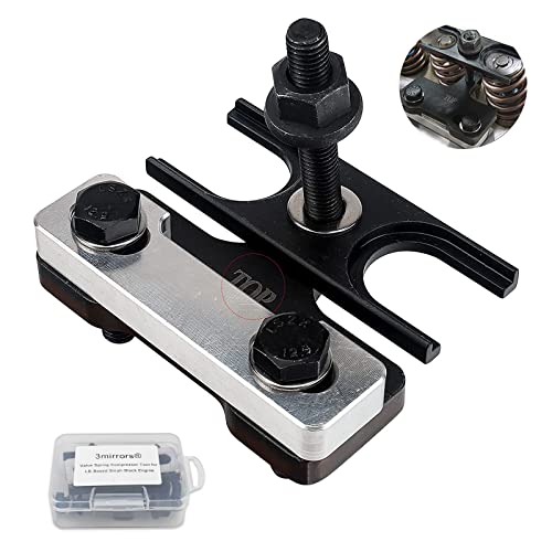 Upgrade 67605 Valve Spring Compressor Tool Higher Nut Compatible with 4.8 5.3 5.7 6.0 6.2 LS1 LS2 LS3 LS6 Chevy LSX Camaro, Corvette, Trans am, GTO, G8, CTS V, GM Trucks, w/T Mark& Storage Box