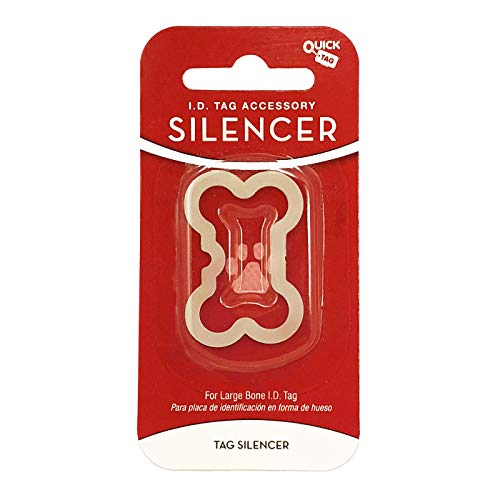 Quick-Tag Bone-Shaped Silencer, Large