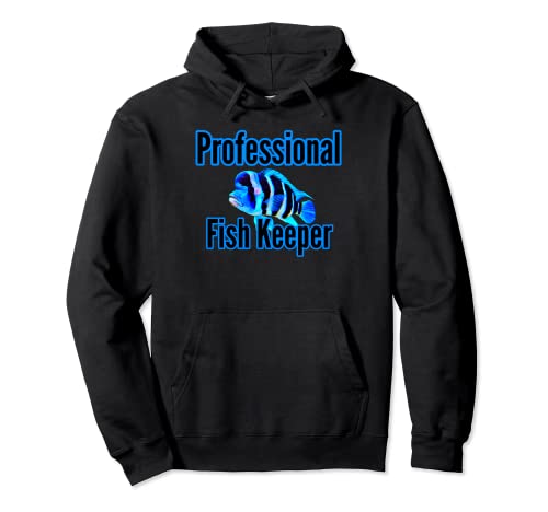 Frontosa Professional Fish Keeper Aquarium Owners Gift Pullover Hoodie