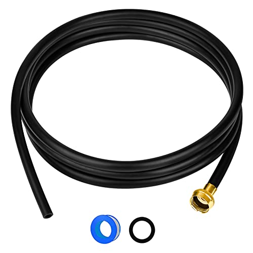 18FFDHMH01 Dehumidifier Drain Hose 3/4 Inch FHT Connection,12 Foot，Brass Interface to Prevent Water Leakage，Perfectly Compatible with Most Brands of Dehumidifiers.