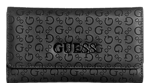 GUESS Bowie Debossed Logo Slim Clutch Wallet