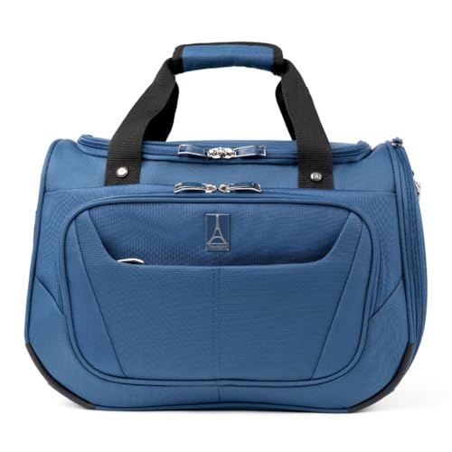 Travelpro Maxlite 5 Softside Lightweight Underseat Carry-On Travel Tote, Overnight Weekender Bag, Men and Women, Ensign Blue, 18-Inch