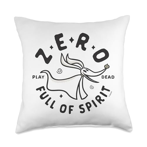Disney Nightmare Before Christmas Zero Full of Spirit Throw Pillow, 18x18, Multicolor