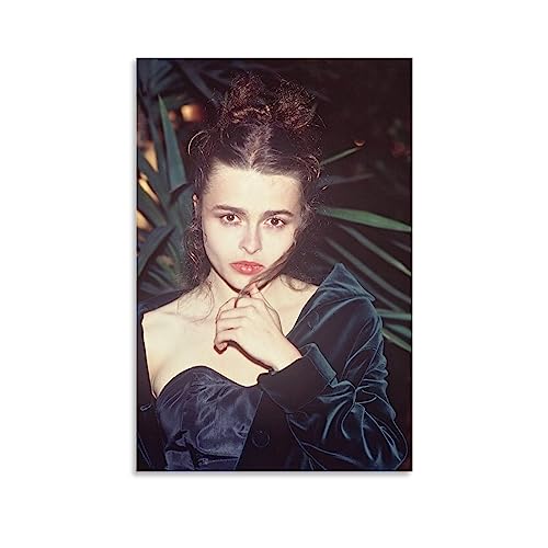 The Actress Helena Bonham Carter Vintage Poster Posters Art Print Wall Photo Paint Poster Hanging Picture Family Bedroom Decor Gift 12x18inch(30x45cm)
