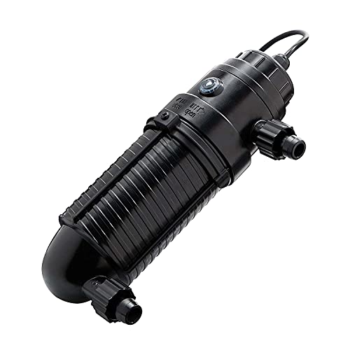 Coralife Turbo-Twist UV Aquarium Fish Tank Sterilizer 3X, Up to 125 Gallons