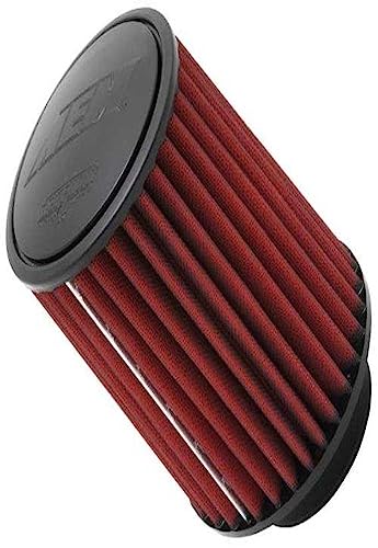 AEM 21-2057DK Universal DryFlow Clamp-On Air Filter: Round Tapered; 4 in (102 mm) Flange ID; 7 in (178 mm) Height; 5.75 in (146 mm) Base; 4.75 in (121 mm) Top