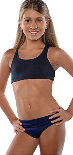 Point Conception (MNA 7-16 Pre Teen Lifeguard Top with Keyhole Racing Back 14 Dark Navy