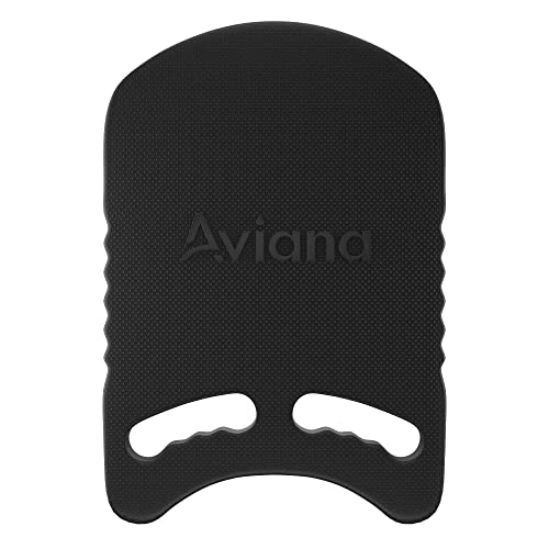 Kickboard Adult & Youth Swim Buoy Aid Leg Kick Exercise Training Float for Swimming Pool or Open Water Foam Equipment | High Buoyancy | Non-Slip | EVA Material & BPA Free (Black)