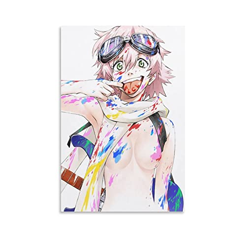 Anime FLCL Fooly Cooly Canvas Art Poster and Wall Art Picture Print Modern Family Bedroom Decor Posters Gifts 12x18inch(30x45cm)
