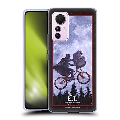 Head Case Designs Officially Licensed E.T. Night Bike Rides Graphics Soft Gel Case Compatible with Xiaomi 12 Lite