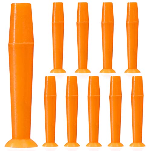 [10 Pack] Hard Contact Lens Remover Tool for RGP Lenses - Eye Contact Remover Plunger Suction Cup