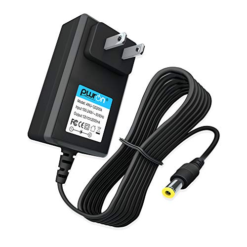 PwrON 12V Replacement AC to DC Adapter Compatible with Casio Piano Keyboard AD-A12150LW / AD-A1215LW PX-130 PX-350 PX-160 PX-150 CDP-120 CTK-6000 CTK-6300 CTK-7200 CDP-135 WK-6500 WK-6600 AP-220