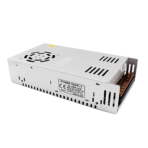 DC 24V 20A 480W Power Supply Transformer Switch AC 110V / 220V to DC 24V 20amp for 3D Printer CCTV Surveillance LED Display Industrial Automation Stepper Motor and More