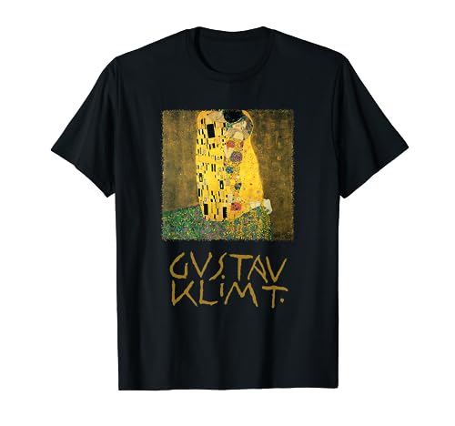 The Kiss by Gustav Klimt, Art Nouveau T-Shirt